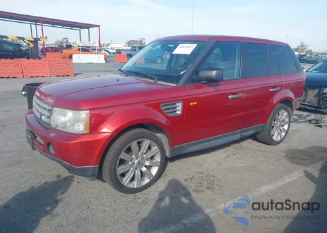 2007 Land Rover Range Rover Sport Supercharged из США, поврежденный, VIN SALSH23427A993493